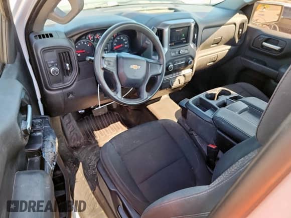 2021 Chevrolet Silverado 1500 Work Truck with VIN 3GCNWAEF3MG265276, listed as a Copart auction lot 81212835 with 168,386 mi miles and Clean title. Bid and sale history available at DreamBid. Image 8.