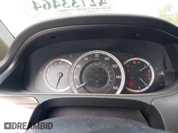 2016 Honda Accord EX-L with VIN 1HGCR3F80GA014455, listed as a IAAI auction lot 42733464 with 150,313 mi miles and . Bid and sale history available at DreamBid. Image 7.