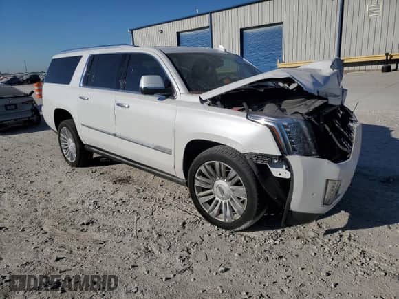 2020 Cadillac Escalade ESV Platinum с VIN 1GYS4KKJ4LR270678, выставлен на аукционе Copart как лот 73732424 с пробегом Не указан миль и Списание • Salvage title. История ставок и продаж доступна на DreamBid. Изображение 4.