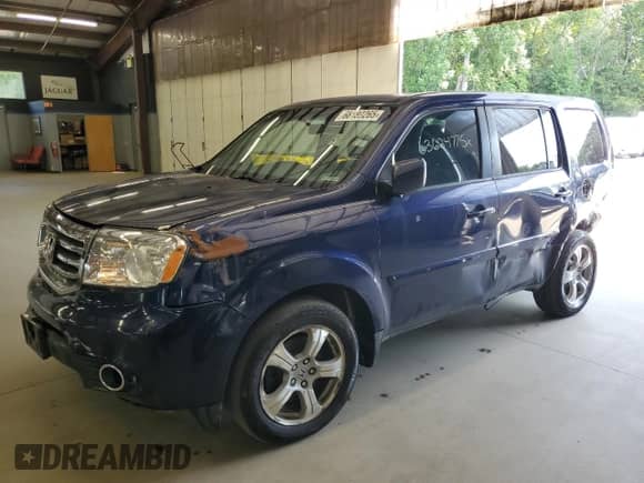 2013 Honda Pilot EX z VIN 5FNYF4H47DB048196, wystawiony jako Copart lot #68189265 z przebiegiem 303 730 mil mil oraz Czysty tytuł • Clean title. Historia ofert i sprzedaży dostępna na DreamBid. Obrazek 1.