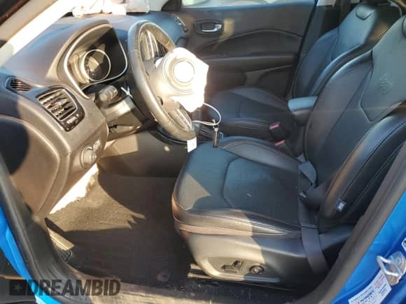 2021 Jeep Compass Limited with VIN 3C4NJDCB2MT533368, listed as a Copart auction lot 81395675 with 40,872 mi miles and Non repairable. Bid and sale history available at DreamBid. Image 7.
