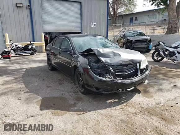 2008 Saturn Aura XE with VIN 1G8ZS57BX8F233506, listed as a Copart auction lot 53635234 with 127,201 mi miles and Salvage title. Bid and sale history available at DreamBid. Image 11.