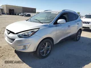 2014 Hyundai Tucson Limited with VIN KM8JU3AG1EU926960, listed as a Copart auction lot 82277705 with 143,480 mi miles and Clean title. Bid and sale history available at DreamBid. Image 1.