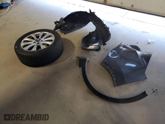 2017 Ford Escape Titanium with VIN 1FMCU9J92HUB60786, listed as a Copart auction lot 81855945 with 145,530 mi miles and Salvage title. Bid and sale history available at DreamBid. Image 13.