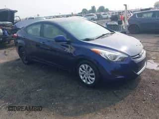 2013 Hyundai Elantra GLS with VIN 5NPDH4AE9DH194015, listed as a IAAI auction lot 42372518 with 93,837 mi miles and . Bid and sale history available at DreamBid. Image 1.