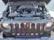 2021 Jeep Wrangler Unlimited Sahara High Altitude with VIN 1C4HJXEG6MW755185, listed as a Copart auction lot 83619754 with 36,330 mi miles and Salvage title. Bid and sale history available at DreamBid. Image 12.