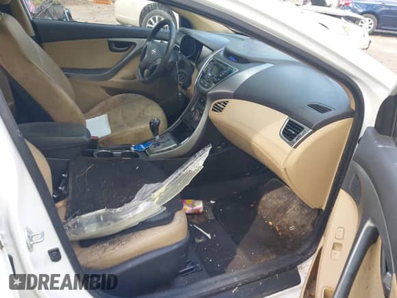 2013 Hyundai Elantra GLS with VIN 5NPDH4AEXDH283513, listed as a IAAI auction lot 42936656 with 144,769 mi miles and . Bid and sale history available at DreamBid. Image 5.