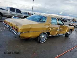 1971 Chevrolet Impala с VIN 1646911161106, выставлен на аукционе Copart как лот 80733654 с пробегом 53 185 миль миль и Списание • Salvage title. История ставок и продаж доступна на DreamBid. Изображение 3.