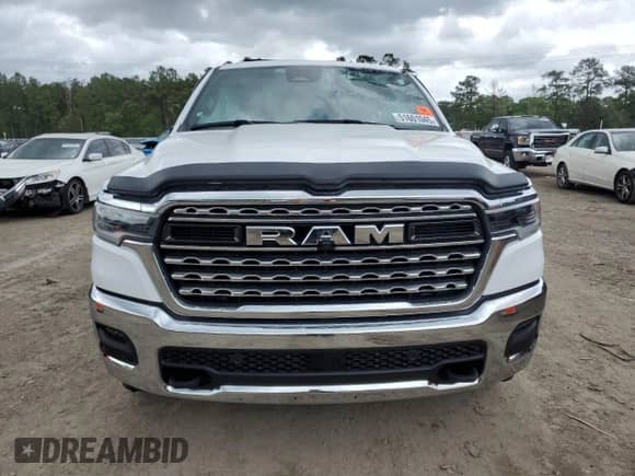 2025 Ram 1500 Limited z VIN 1C6SRFHPXSN582690, wystawiony jako Copart lot #51601045 z przebiegiem Nie podano mil oraz Szkoda całkowita • Salvage title. Historia ofert i sprzedaży dostępna na DreamBid. Obrazek 5.