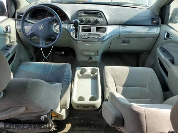 2007 Honda Odyssey EX z VIN 5FNRL38497B065352, wystawiony jako Copart lot #65703635 z przebiegiem 176 164 mil mil oraz Czysty tytuł • Clean title. Historia ofert i sprzedaży dostępna na DreamBid. Obrazek 8.