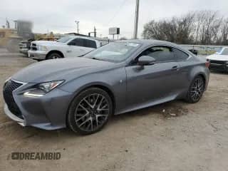 2017 Lexus RC 300 z VIN JTHSM5BC1H5002922, wystawiony jako Copart lot #49817705 z przebiegiem 127 865 mil mil oraz Szkoda całkowita • Salvage title. Historia ofert i sprzedaży dostępna na DreamBid. Obrazek 1.