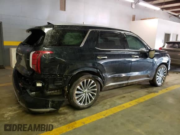 2023 Hyundai Palisade Calligraphy с VIN KM8R7DGE3PU515925, выставлен на аукционе Copart как лот 45746513 с пробегом 6 870 миль миль и . История ставок и продаж доступна на DreamBid. Изображение 3.
