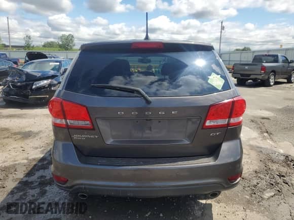 2017 Dodge Journey GT with VIN 3C4PDDEG7HT623792, listed as a Copart auction lot 69444345 with 94,321 mi miles and Salvage title. Bid and sale history available at DreamBid. Image 6.