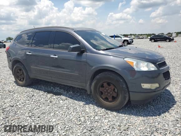 2012 Chevrolet Traverse LS с VIN 1GNKRFED1CJ393638, выставлен на аукционе Copart как лот 64308285 с пробегом 177 459 миль миль и Списание • Salvage title. История ставок и продаж доступна на DreamBid. Изображение 4.