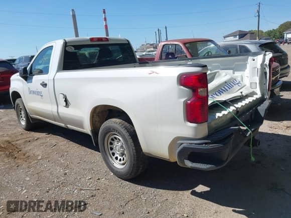 2019 Chevrolet Silverado 1500 Work Truck z VIN 3GCNYAEHXKG173431, wystawiony jako IAAI lot #43093292 z przebiegiem 118 047 mil mil oraz . Historia ofert i sprzedaży dostępna na DreamBid. Obrazek 3.