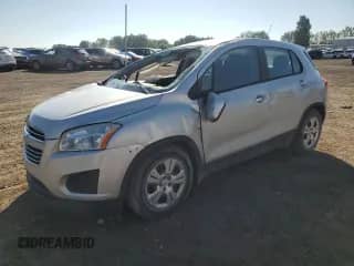 2016 Chevrolet Trax LS с VIN 3GNCJKSBXGL270216, выставлен на аукционе Copart как лот 84370145 с пробегом 92 436 миль миль и Чистый • Clean title. История ставок и продаж доступна на DreamBid. Изображение 1.