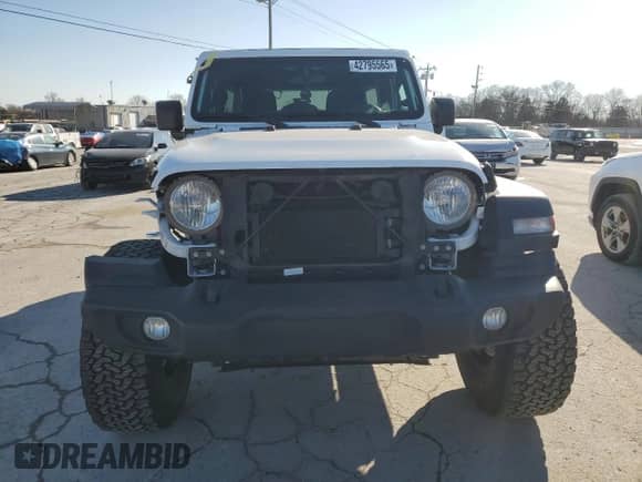 2022 Jeep Wrangler Unlimited Sport с VIN 1C4HJXDG6NW201051, выставлен на аукционе Copart как лот 42795565 с пробегом 30 197 миль миль и Списание • Salvage title. История ставок и продаж доступна на DreamBid. Изображение 5.