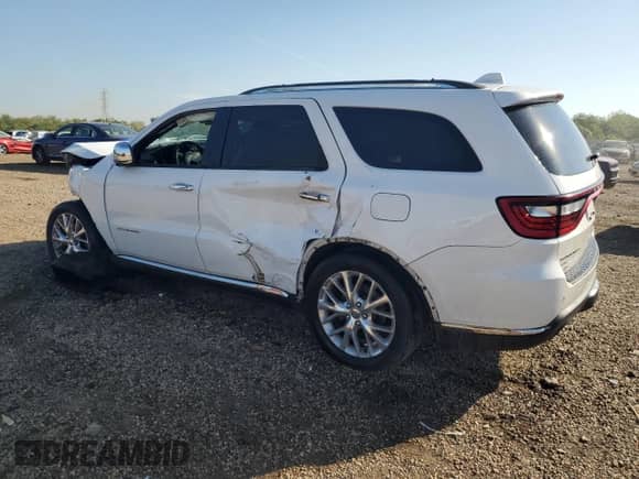 2014 Dodge Durango Citadel z VIN 1C4SDJET2EC406051, wystawiony jako Copart lot #84258365 z przebiegiem 168 210 mil mil oraz Szkoda całkowita • Salvage title. Historia ofert i sprzedaży dostępna na DreamBid. Obrazek 2.
