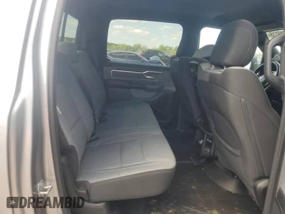2021 Ram 1500 Big Horn with VIN 1C6RREFM7MN813243, listed as a Copart auction lot 55619115 with 23,051 mi miles and Salvage title. Bid and sale history available at DreamBid. Image 10.