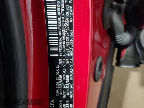 2024 Dodge Hornet R/T z VIN ZACPDFCW7R3A29564, wystawiony jako Copart lot #65808374 z przebiegiem 2 199 mil mil oraz Czysty tytuł • Clean title. Historia ofert i sprzedaży dostępna na DreamBid. Obrazek 14.