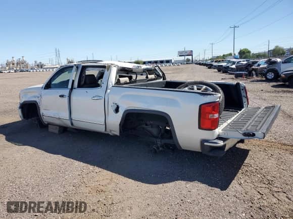 2015 GMC Sierra 1500 Denali z VIN 3GTU2WEC1FG320062, wystawiony jako Copart lot #81668345 z przebiegiem 132 850 mil mil oraz Szkoda całkowita • Salvage title. Historia ofert i sprzedaży dostępna na DreamBid. Obrazek 2.