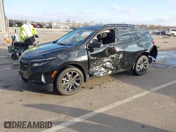2024 Chevrolet Equinox RS с VIN 3GNAXWEG2RL167475, выставлен на аукционе IAAI как лот 40783630 с пробегом 8 115 миль миль и . История ставок и продаж доступна на DreamBid. Изображение 17.