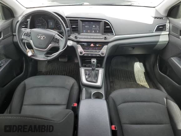 2018 Hyundai Elantra Value Edition with VIN 5NPD84LF5JH219588, listed as a Copart auction lot 82260155 with 106,793 mi miles and Salvage title. Bid and sale history available at DreamBid. Image 8.