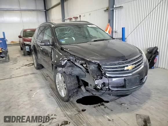 2015 Chevrolet Traverse LT with VIN 1GNKVGKDXFJ272911, listed as a Copart auction lot 87385614 with 154,897 mi miles and Salvage title. Bid and sale history available at DreamBid. Image 12.