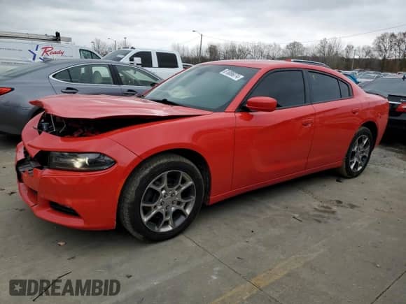 2016 Dodge Charger SXT with VIN 2C3CDXJG7GH333604, listed as a Copart auction lot 81886074 with 113,383 mi miles and Salvage title. Bid and sale history available at DreamBid. Image 1.