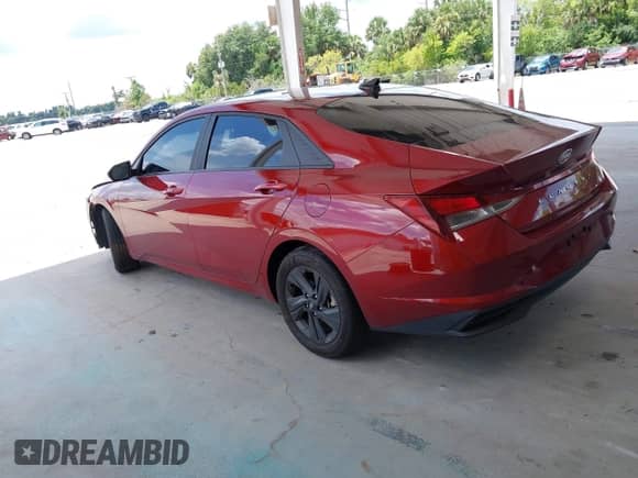 2023 Hyundai Elantra SEL with VIN KMHLM4AG3PU622711, listed as a IAAI auction lot 42704183 with 41,862 mi miles and . Bid and sale history available at DreamBid. Image 3.