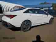 2025 Hyundai Elantra Limited with VIN KMHLP4DG6SU909181, listed as a Copart auction lot 85538715 with 24,659 mi miles and Salvage title. Bid and sale history available at DreamBid. Image 3.