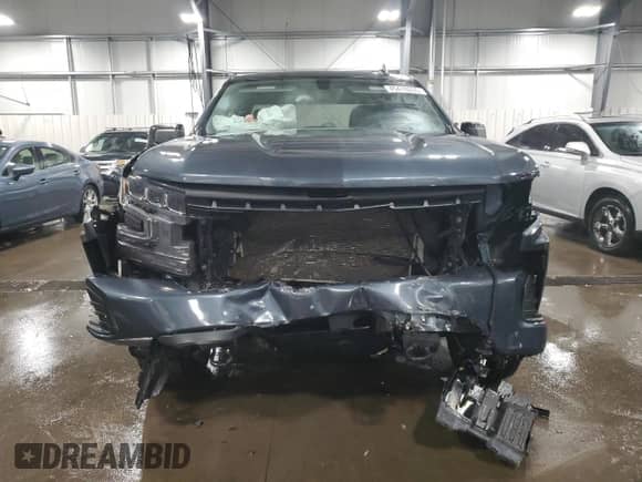2019 Chevrolet Silverado 1500 with VIN 1GCVYEED0KZ199850, listed as a Copart auction lot 45478835 with 133,690 mi miles and Salvage title. Bid and sale history available at DreamBid. Image 5.