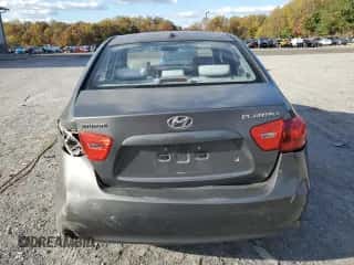2008 Hyundai Elantra GLS with VIN KMHDU46D98U503114, listed as a Copart auction lot 90517905 with 219,452 mi miles and Salvage title. Bid and sale history available at DreamBid. Image 6.