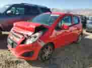 2014 Chevrolet Spark LT with VIN KL8CD6S97EC552500, listed as a Copart auction lot 85641465 with 129,542 mi miles and Salvage title. Bid and sale history available at DreamBid. Image 1.