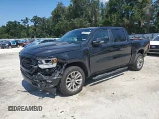 2021 Ram 1500 Laramie z VIN 1C6RREJT9MN574938, wystawiony jako Copart lot #66356535 z przebiegiem 57 486 mil mil oraz Nie do naprawy • Non repairable. Historia ofert i sprzedaży dostępna na DreamBid. Obrazek 1.