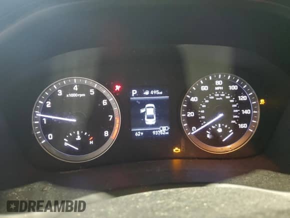 2018 Hyundai Sonata SE with VIN 5NPE24AF6JH687306, listed as a Copart auction lot 81218535 with 93,752 mi miles and Salvage title. Bid and sale history available at DreamBid. Image 9.