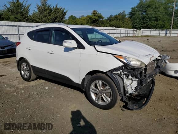 2013 Hyundai Tucson GLS с VIN KM8JUCAC6DU695890, выставлен на аукционе Copart как лот 80715335 с пробегом 78 164 миль миль и Списание • Salvage title. История ставок и продаж доступна на DreamBid. Изображение 4.