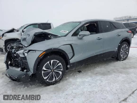 2024 Chevrolet Blazer EV eAWD LT with VIN 3GNKDBRJ5RS228190, listed as a Copart auction lot 45328685 with Not provided miles and Salvage title. Bid and sale history available at DreamBid. Image 1.