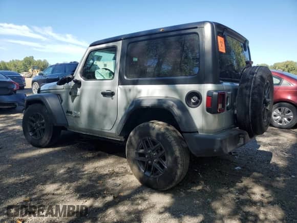 2024 Jeep Wrangler Sport с VIN 1C4PJXAG5RW288267, выставлен на аукционе Copart как лот 80984075 с пробегом Не указан миль и Списание • Salvage title. История ставок и продаж доступна на DreamBid. Изображение 2.