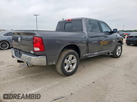 2019 Ram 1500 Lone Star z VIN 1C6RR6LT6KS521616, wystawiony jako Copart lot #57213545 z przebiegiem 122 690 mil mil oraz Szkoda całkowita • Salvage title. Historia ofert i sprzedaży dostępna na DreamBid. Obrazek 3.