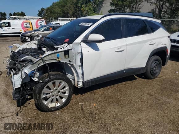 2025 Hyundai Tucson SEL with VIN 5NMJBCDE9SH503468, listed as a Copart auction lot 70867825 with 24,512 mi miles and Clean title. Bid and sale history available at DreamBid. Image 1.