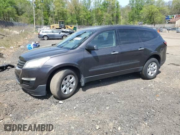 2015 Chevrolet Traverse LS с VIN 1GNKVFED5FJ164587, выставлен на аукционе Copart как лот 53830175 с пробегом 147 701 миль миль и Списание • Salvage title. История ставок и продаж доступна на DreamBid. Изображение 1.