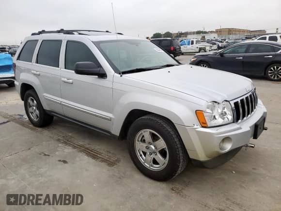 2007 Jeep Grand Cherokee Limited z VIN 1J8HR58287C580692, wystawiony jako Copart lot #58546845 z przebiegiem 70 864 mil mil oraz Szkoda całkowita • Salvage title. Historia ofert i sprzedaży dostępna na DreamBid. Obrazek 4.