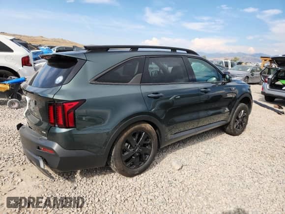 2023 Kia Sorento X-Line S with VIN 5XYRLDLC1PG232204, listed as a Copart auction lot 71703835 with 42,784 mi miles and Salvage title. Bid and sale history available at DreamBid. Image 3.