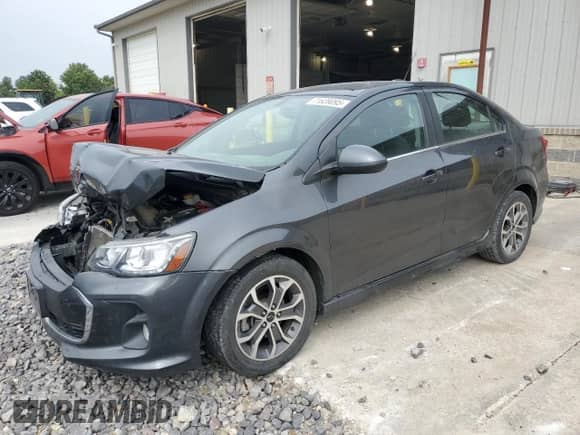 2018 Chevrolet Sonic LT with VIN 1G1JD5SH3J4121939, listed as a Copart auction lot 71639095 with 102,620 mi miles and Salvage title. Bid and sale history available at DreamBid. Image 1.