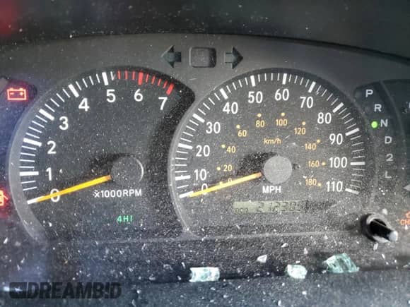 2002 Toyota Tundra SR5 with VIN 5TBBT44102S294471, listed as a Copart auction lot 89683505 with 212,305 mi miles and Salvage title. Bid and sale history available at DreamBid. Image 9.