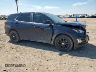 2021 Chevrolet Equinox LT with VIN 3GNAXKEV8MS118271, listed as a Copart auction lot 81875815 with 40,933 mi miles and Salvage title. Bid and sale history available at DreamBid. Image 4.