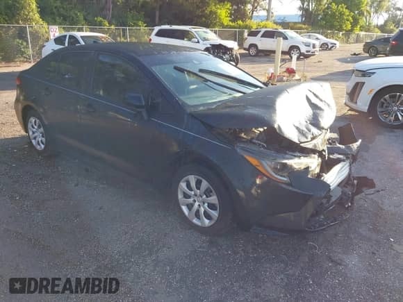 2021 Toyota Corolla LE с VIN 5YFEPMAE0MP225601, выставлен на аукционе IAAI как лот 43314437 с пробегом 69 432 миль миль и . История ставок и продаж доступна на DreamBid. Изображение 1.