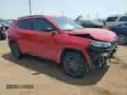 2022 Jeep Compass (RED) Edition with VIN 3C4NJDCB0NT197818, listed as a Copart auction lot 60680995 with 36,828 mi miles and Salvage title. Bid and sale history available at DreamBid. Image 4.