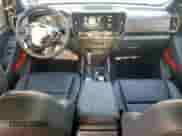 2025 Nissan Frontier Pro-X with VIN 1N6ED1EJXSN637854, listed as a Copart auction lot 65409335 with 2,410 mi miles and Salvage title. Bid and sale history available at DreamBid. Image 8.